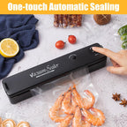 Macchina Sottovuoto Alimenti,Sigillatrice Automatica con 10 Sacchetti per Conservazione Alimenti