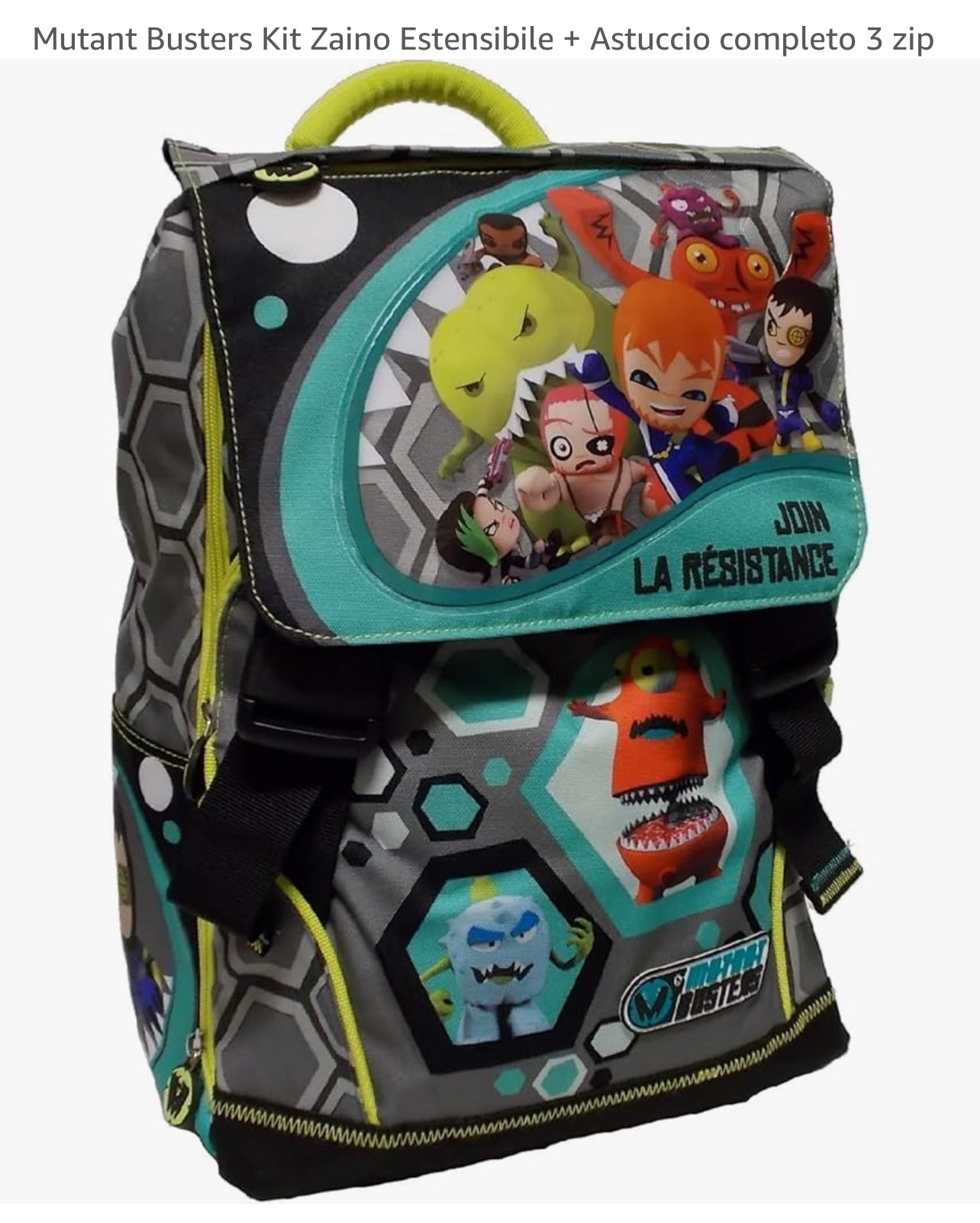 Stock Lotto 30 Zaini MUTANT BUSTERS