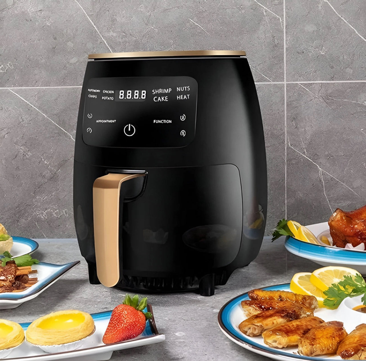 Friggitrice ad aria 8 LITRI TEFU 2400 W