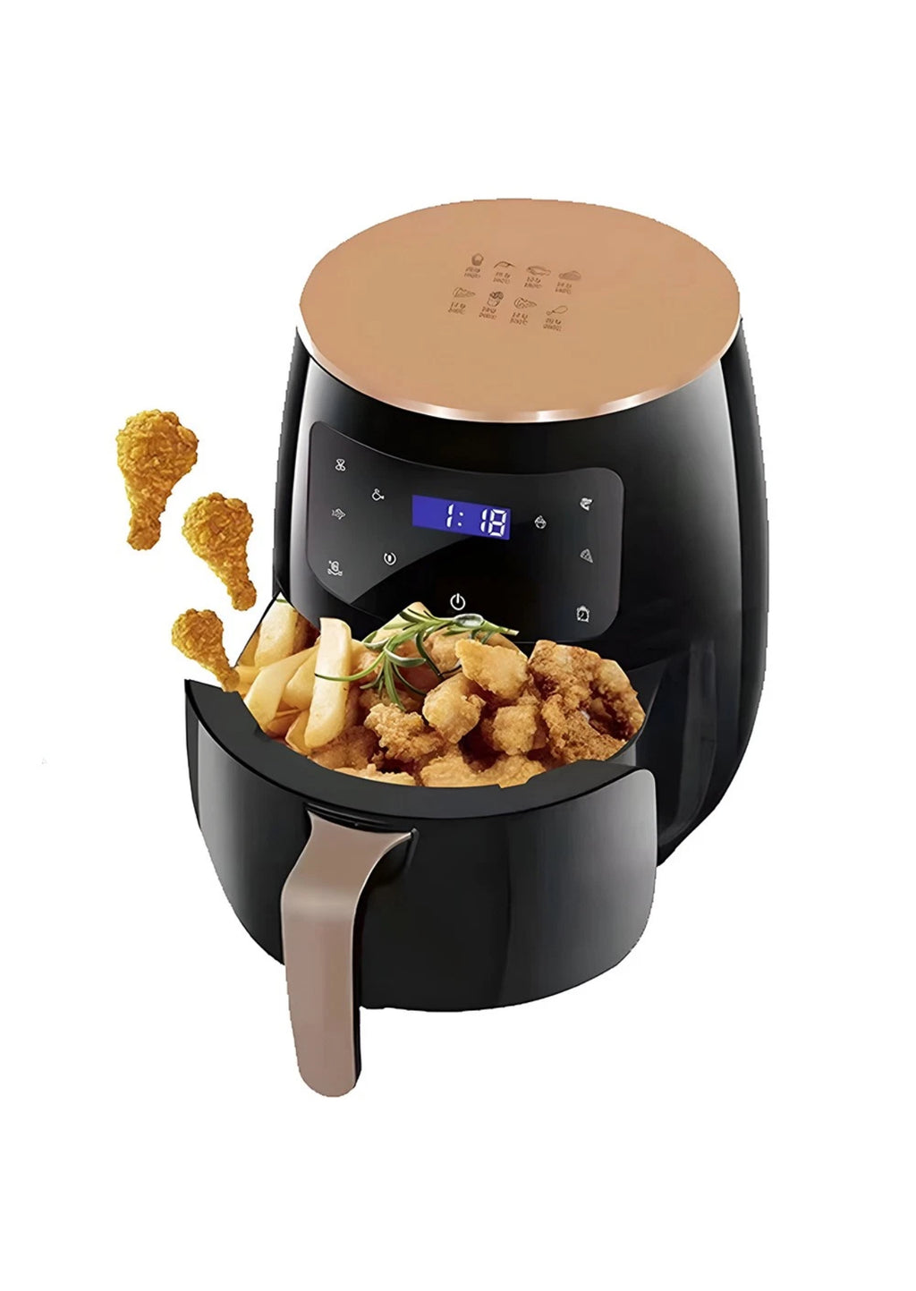Friggitrice ad aria 8 LITRI TEFU 2400 W