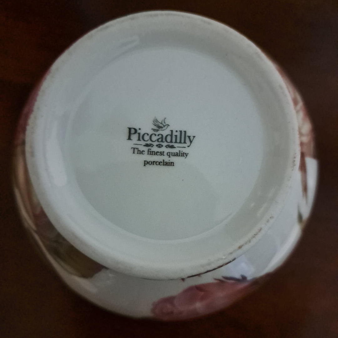 🌿 Raffinato Vaso a Traliccio "Piccadilly" – Porcellana Traforata a Mano