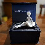 🌸 Elegante Statuina "Ballerina" – Collezione Marta Marzotto – Porcellana
