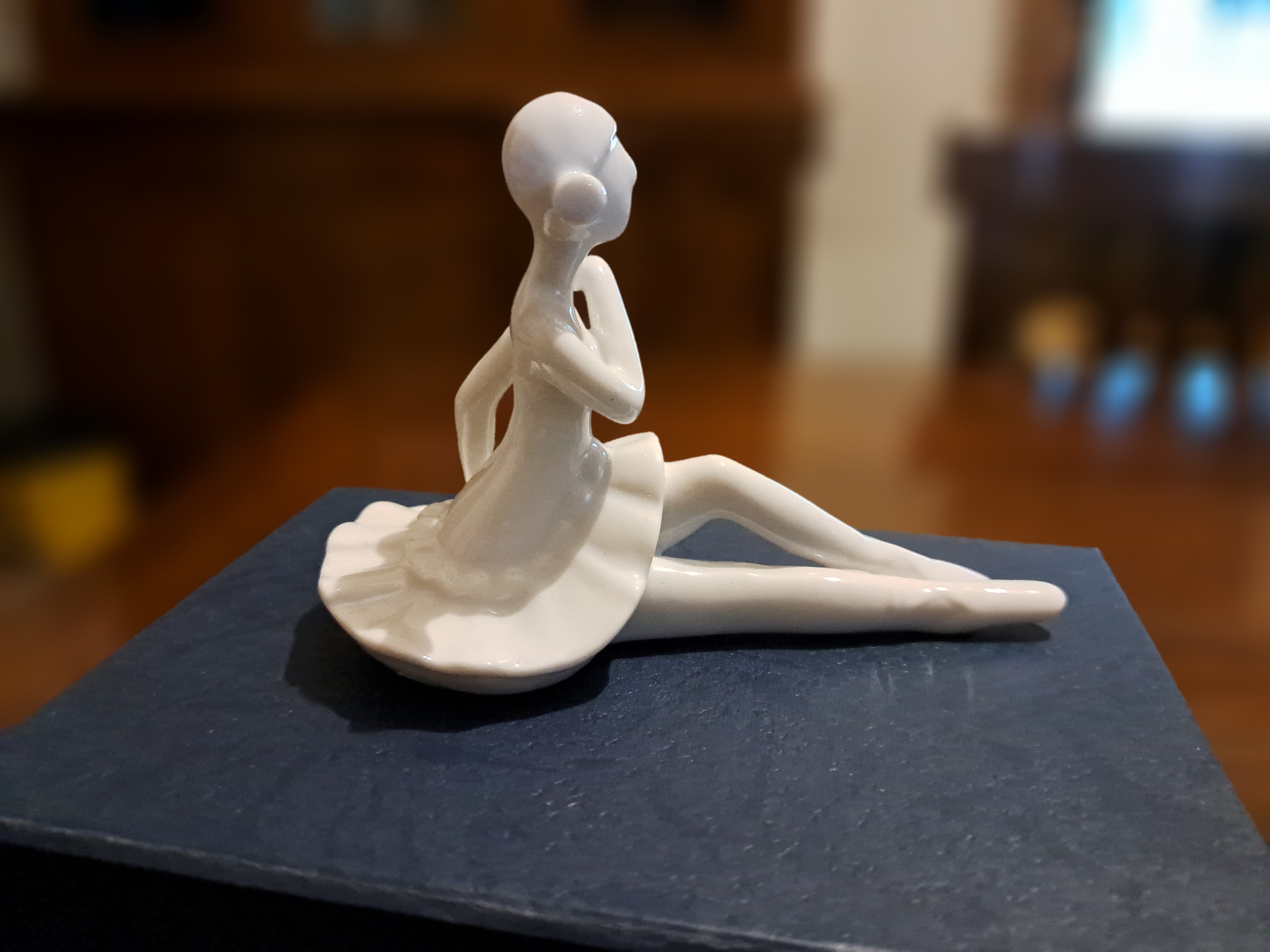 🌸 Elegante Statuina "Ballerina" – Collezione Marta Marzotto – Porcellana