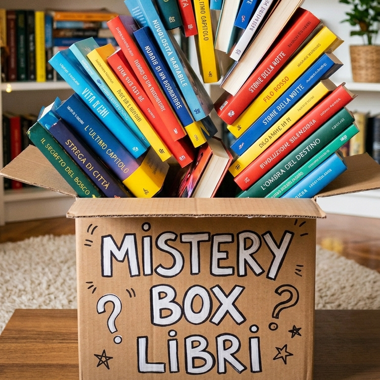 20 Libri come nuovi Mystery Box