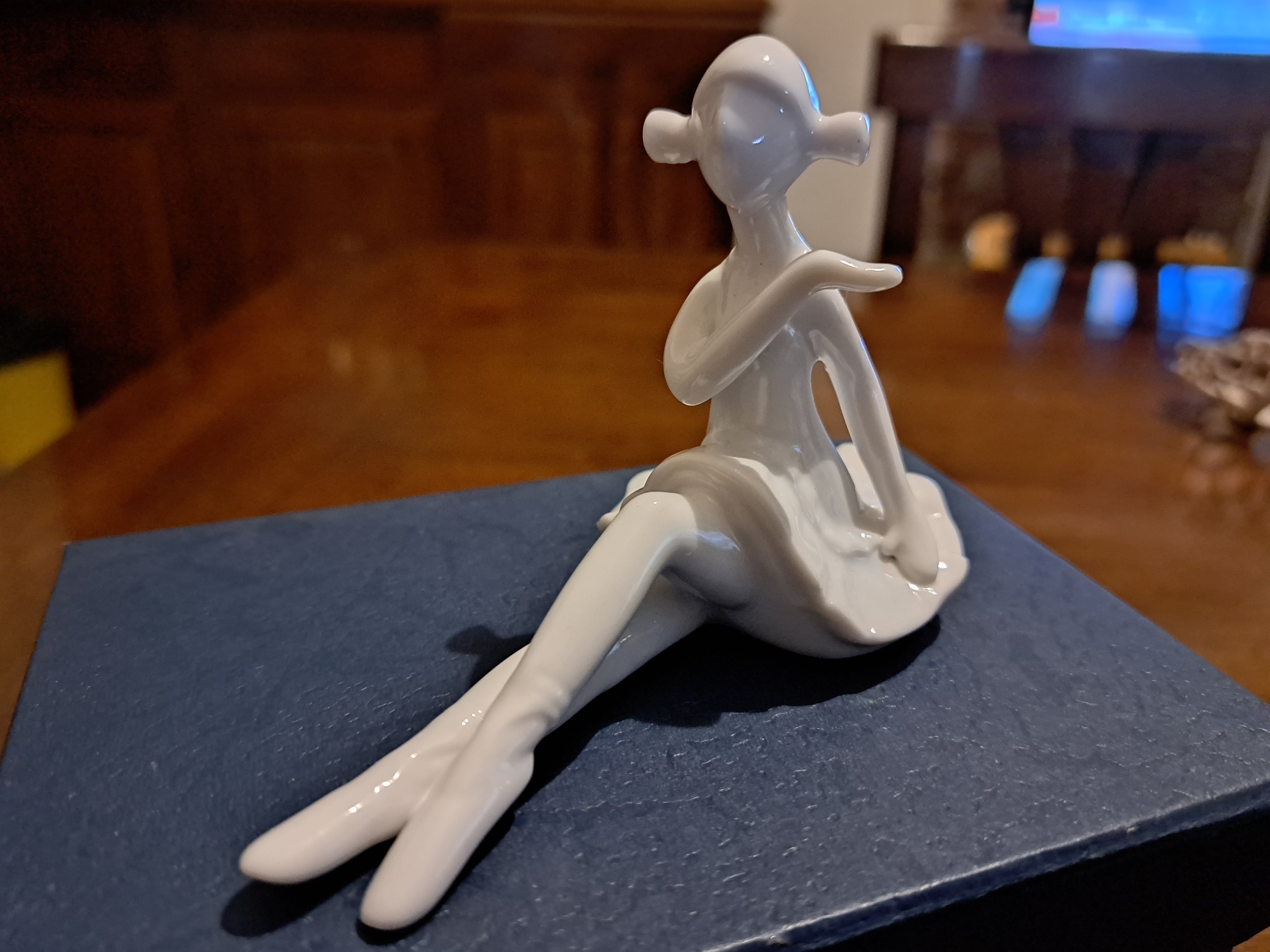 🌸 Elegante Statuina "Ballerina" – Collezione Marta Marzotto – Porcellana