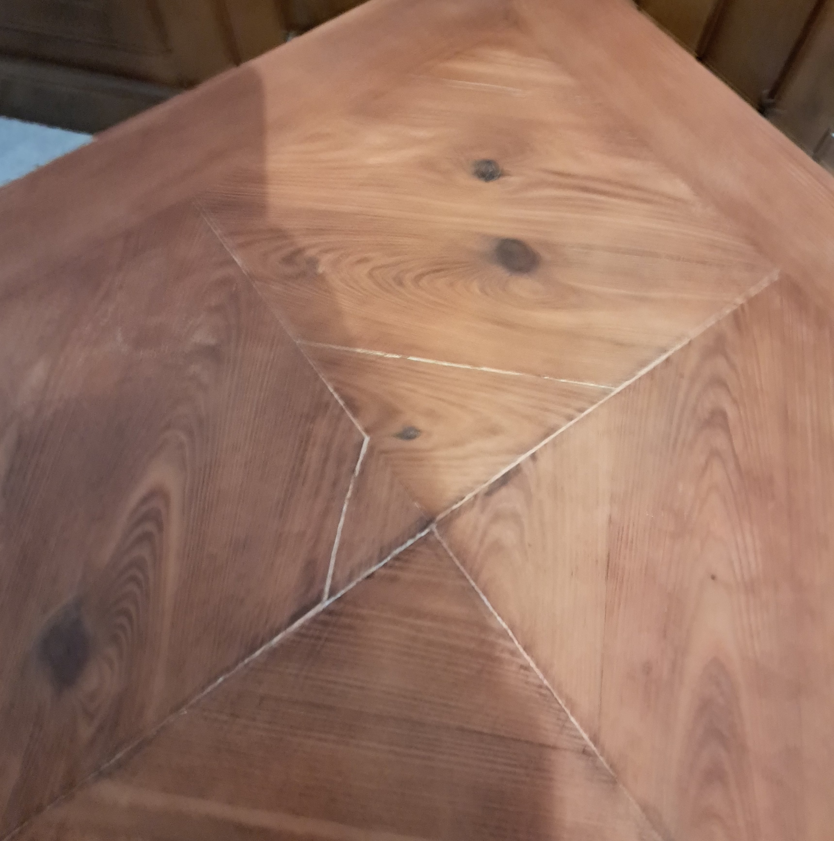 Tavolino Quadrato – Ferro Battuto e Legno – Stile Industrial / Rustico