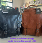 Zaino modello vintage presa USB
